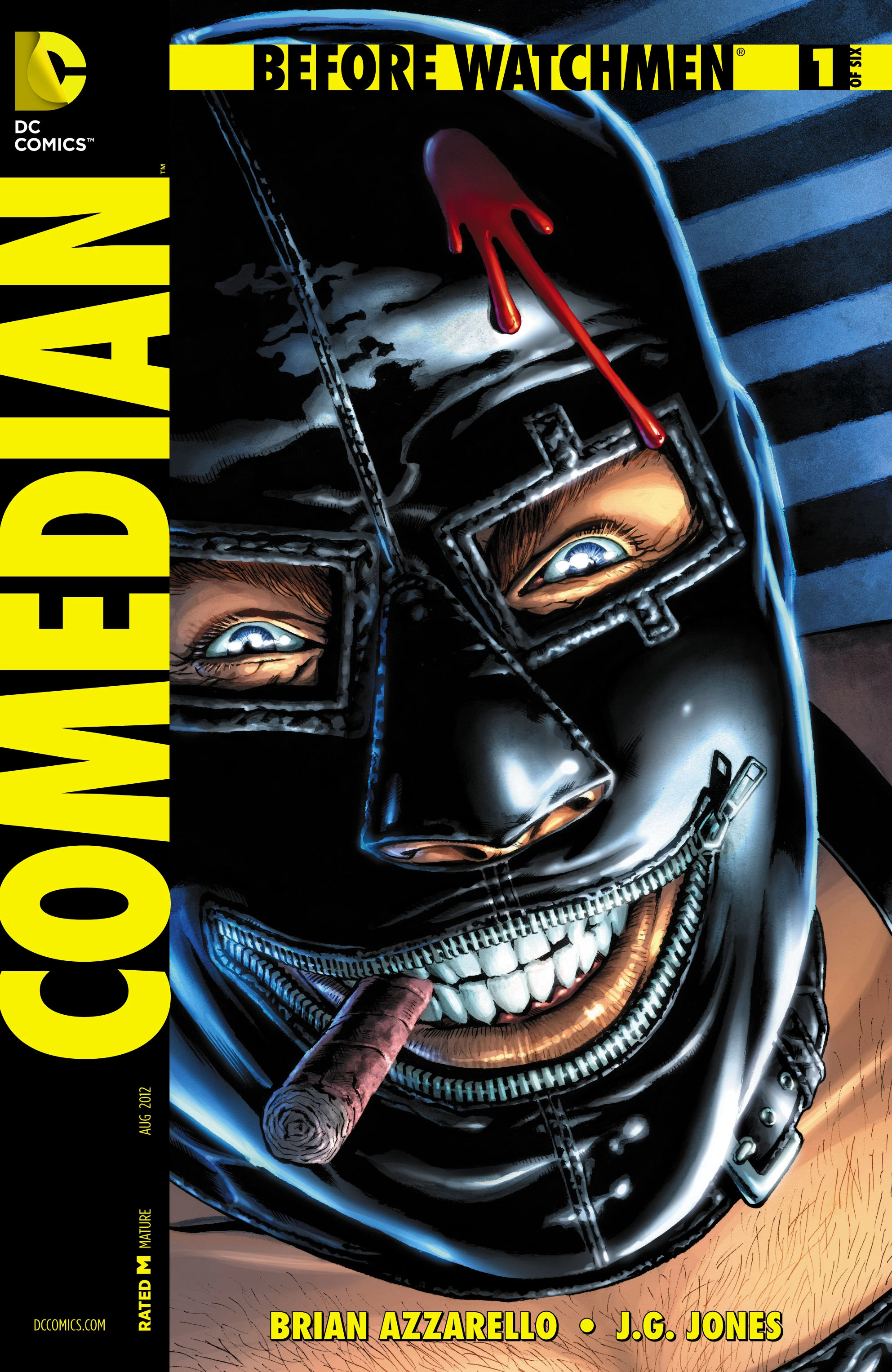 Before Watchmen: Comedian #1 (DC, 2012 — Cover A) cover